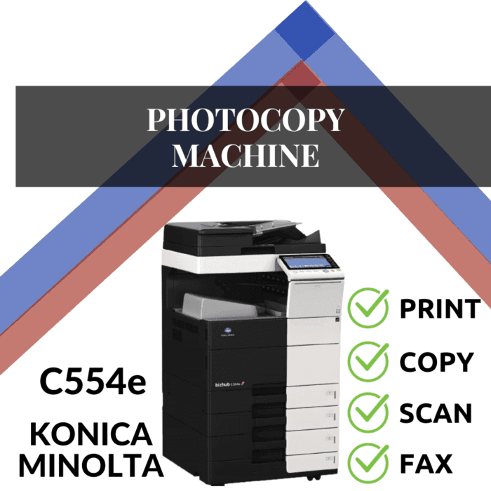 Konica Minolta Bizhub C554e - Image 3