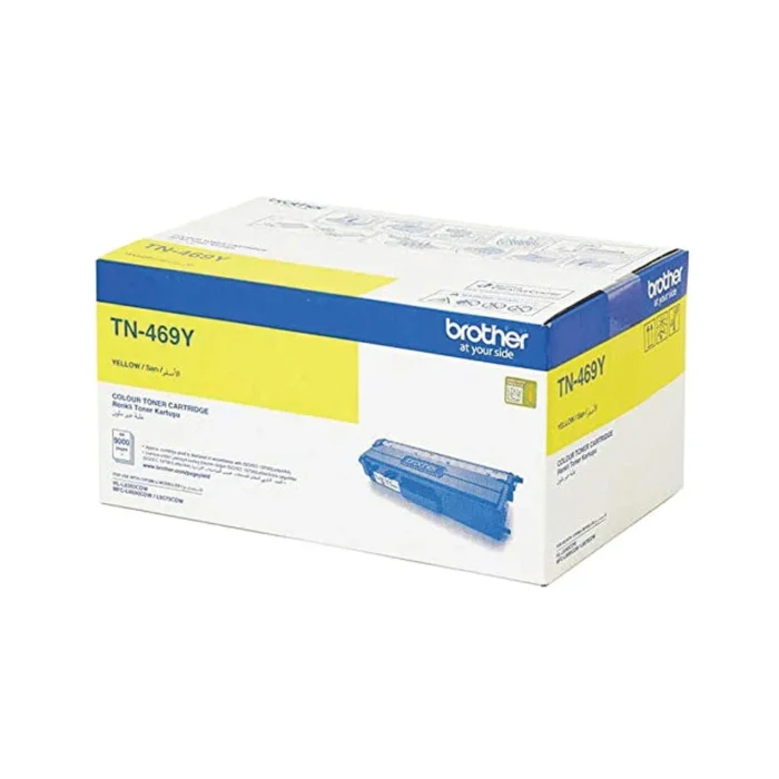Brother TN-469Y High Yield Yellow Toner Cartridge