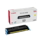 Canon 707Y Yellow Toner Cartridge
