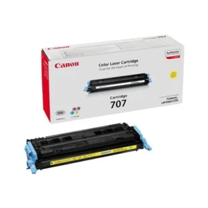 Canon 707Y Yellow Toner Cartridge