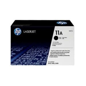 HP 11A Black Original LaserJet Toner Cartridge (Q6511A)