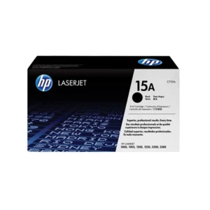 HP 15A Black Original LaserJet Toner Cartridge (C7115A)