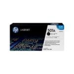 HP 501A Black Original LaserJet Toner Cartridge (Q6470A)