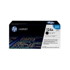 HP 124A Black (Q6000A) Original LaserJet Toner Cartridge