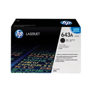 HP 643A Black (Q5950A) Original LaserJet Toner Cartridge