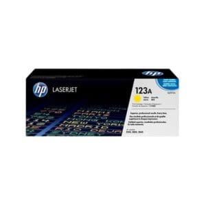 HP 123A Yellow Original LaserJet Toner Cartridge (Q3972A)