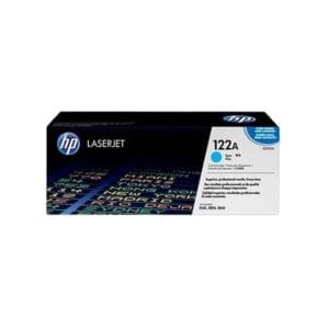 HP 122A Cyan Original LaserJet Toner Cartridge (Q3961A)