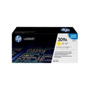 HP 309A Yellow Original LaserJet Toner Cartridge (Q2672A)