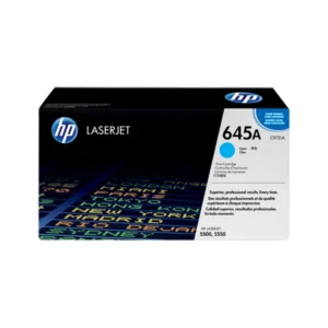HP 645A Cyan Original LaserJet Toner Cartridge (C9731A)