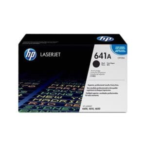 HP 641A Black Original LaserJet Toner Cartridge (C9720A)