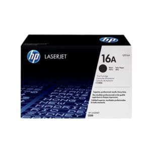 HP 16A Black Original LaserJet Toner Cartridge (Q7516A)