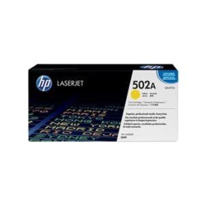 HP 502A Yellow Original LaserJet Toner Cartridge (Q6472A)