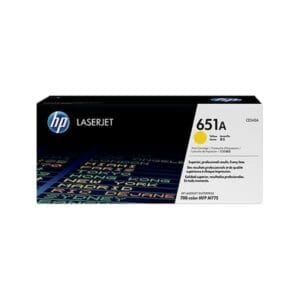 HP 651A Yellow Original LaserJet Toner Cartridge (CE342A)