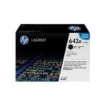 HP 642A Black Original LaserJet Toner Cartridge (CB400A)