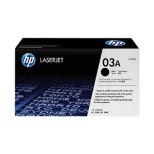 HP 03A Black Original LaserJet Toner Cartridge (C3903A)