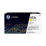 HP 653A Yellow Original LaserJet Toner Cartridge (CF322A)