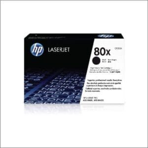 HP 80X High Yield Black Original LaserJet Toner Cartridge, CF280X