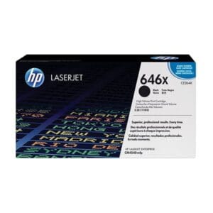 HP 646X High Yield Black Original LaserJet Toner Cartridge