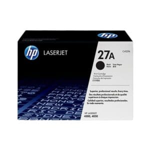 HP 27A Black Original LaserJet Toner Cartridge (C4127A)