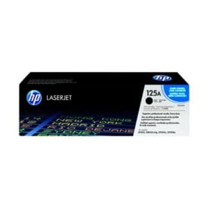 HP 125A Black Original LaserJet Toner Cartridge (CB540A)