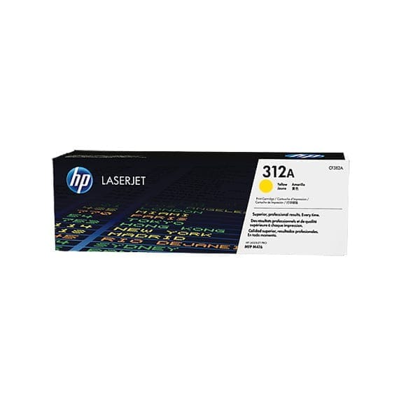 HP 312A Yellow (CF382A) Original LaserJet Toner Cartridge
