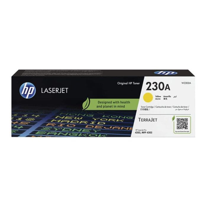 HP 230A Yellow (W2302A) Original LaserJet Toner Cartridge