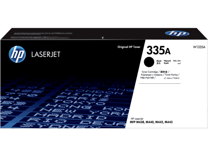 HP 335A Black Original LaserJet Toner Cartridge (W1335A)