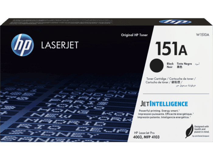 HP 151A Black (W1510A) LaserJet Toner Cartridge