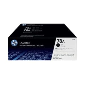 HP 78A 2-pack Black (CE278AD) Original LaserJet Toner Cartridges