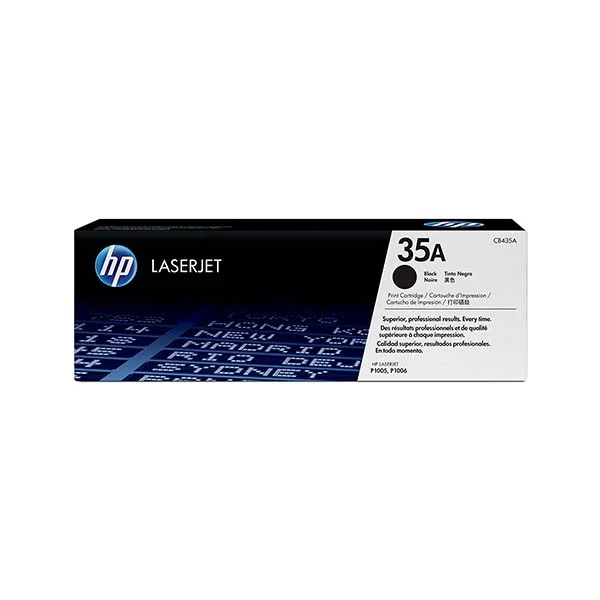HP 35A Black (CB435A) Original LaserJet Toner Cartridge