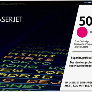 HP 507A Magenta Original LaserJet Toner Cartridge (CE403A)