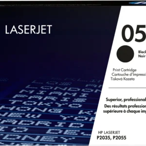 HP 05A Black Original LaserJet Toner Cartridge (CE505A)