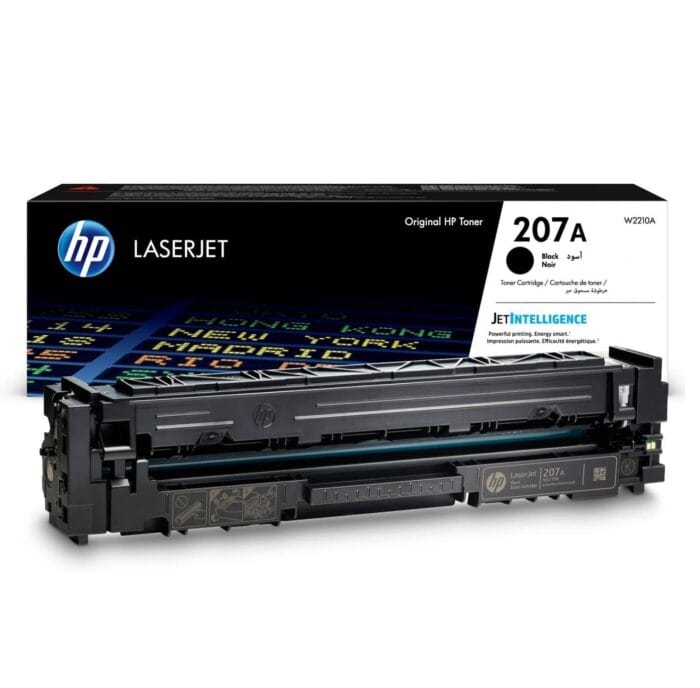 HP 207A Black Original LaserJet Toner Cartridge (W2213A)