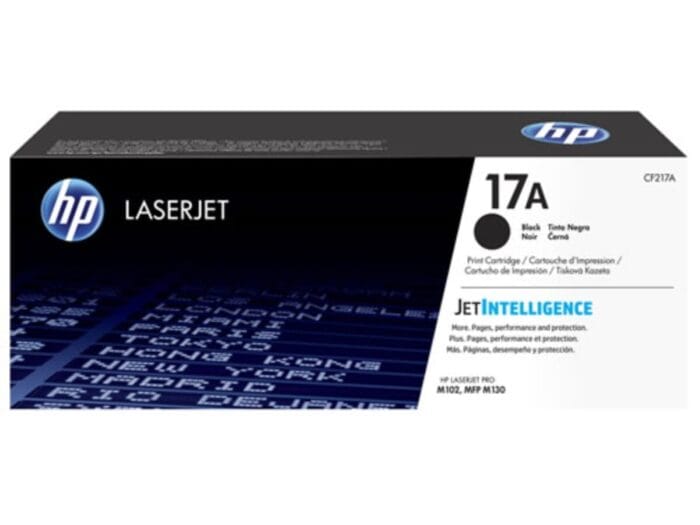 HP 17A Black (CF217A) Original LaserJet Toner Cartridge