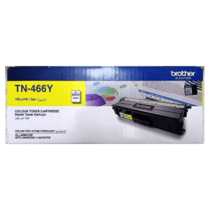 Brother TN-466Y High Yield Yellow Toner Cartridge