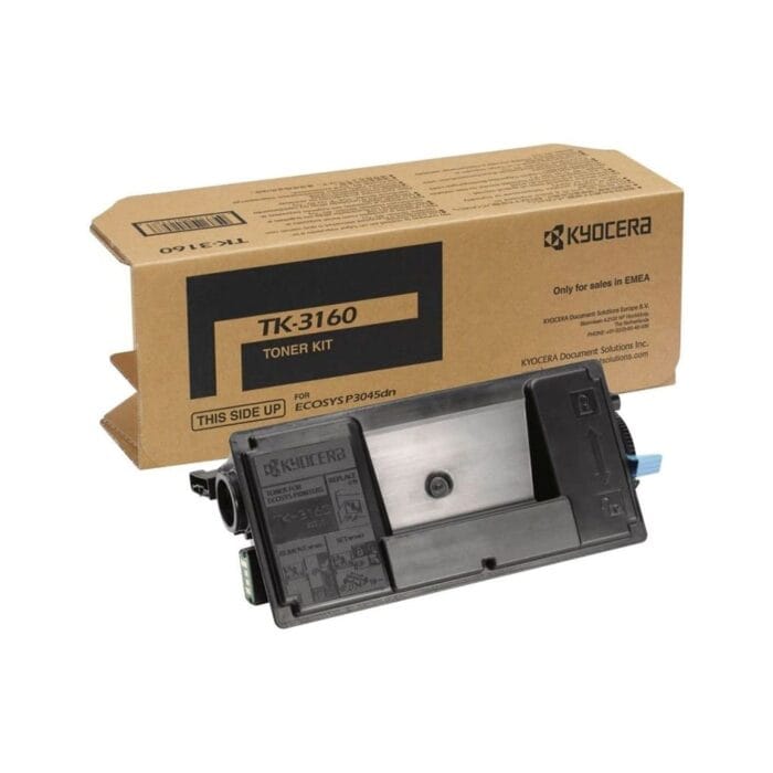 Unico Kyocera TK-3160 Black Toner Cartridge