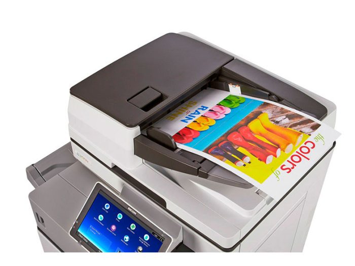 Ricoh Aficio MP C4504 Color Multifunction Printer - Image 4