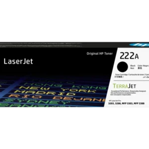 HP 222A Black Original LaserJet Toner Cartridge (W2220A)